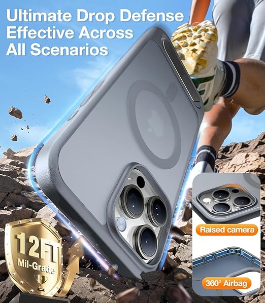 Magnetic Cover Compatible For iPhone 16 Pro Max Case