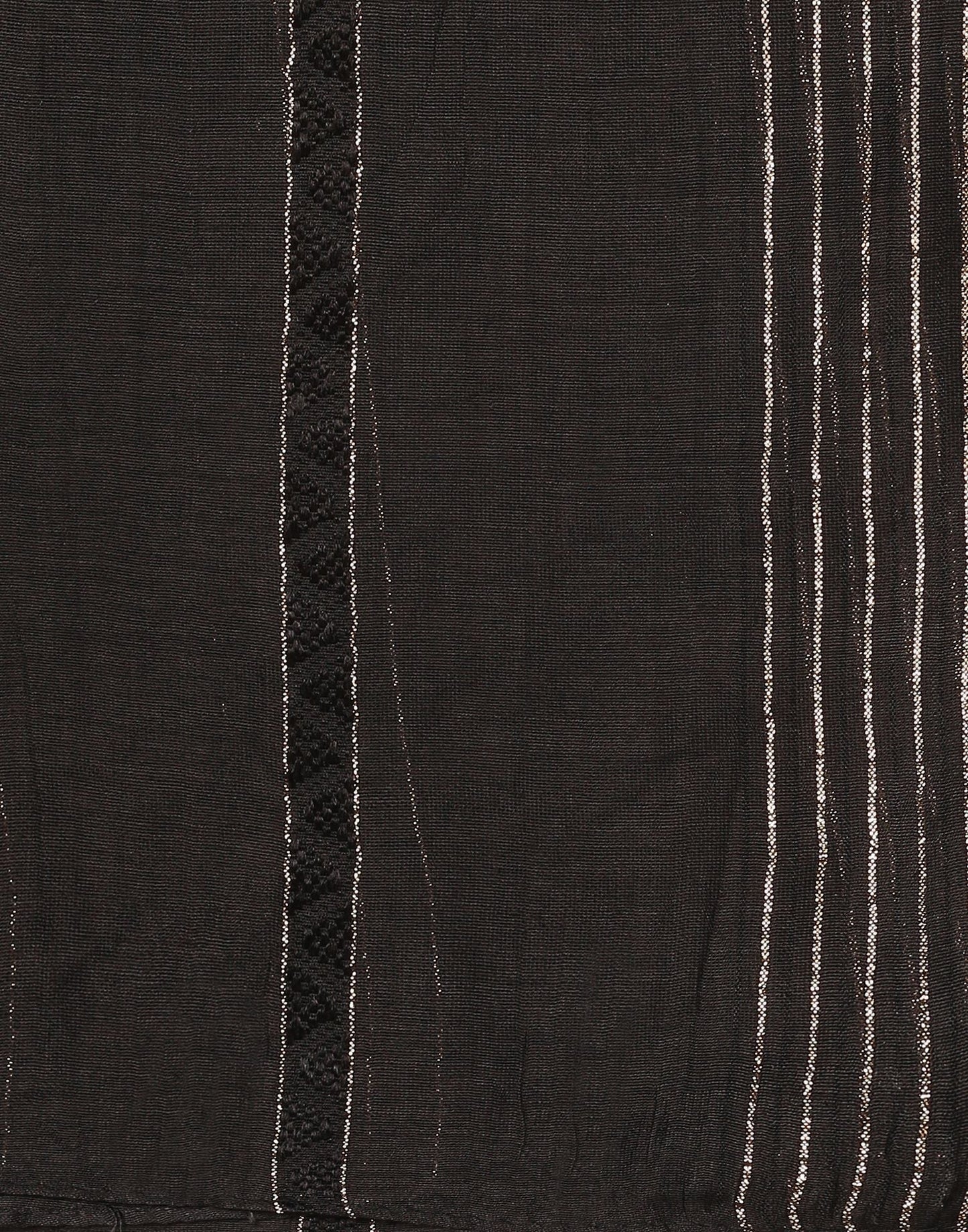 Black Cotton Dupatta