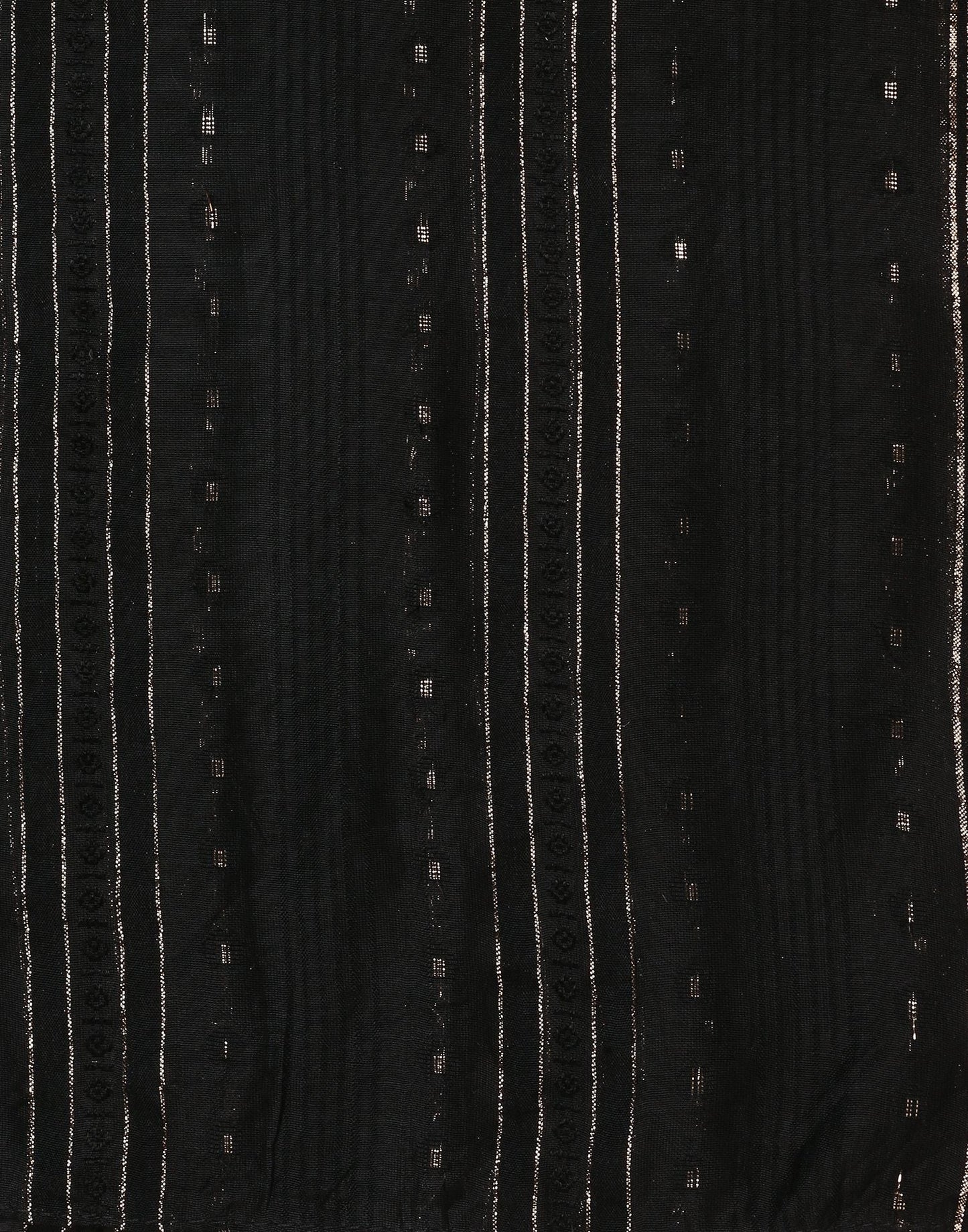 Black Cotton Plain Dupatta