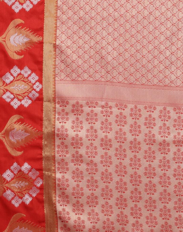 Eye Catching Golden Silk Saree