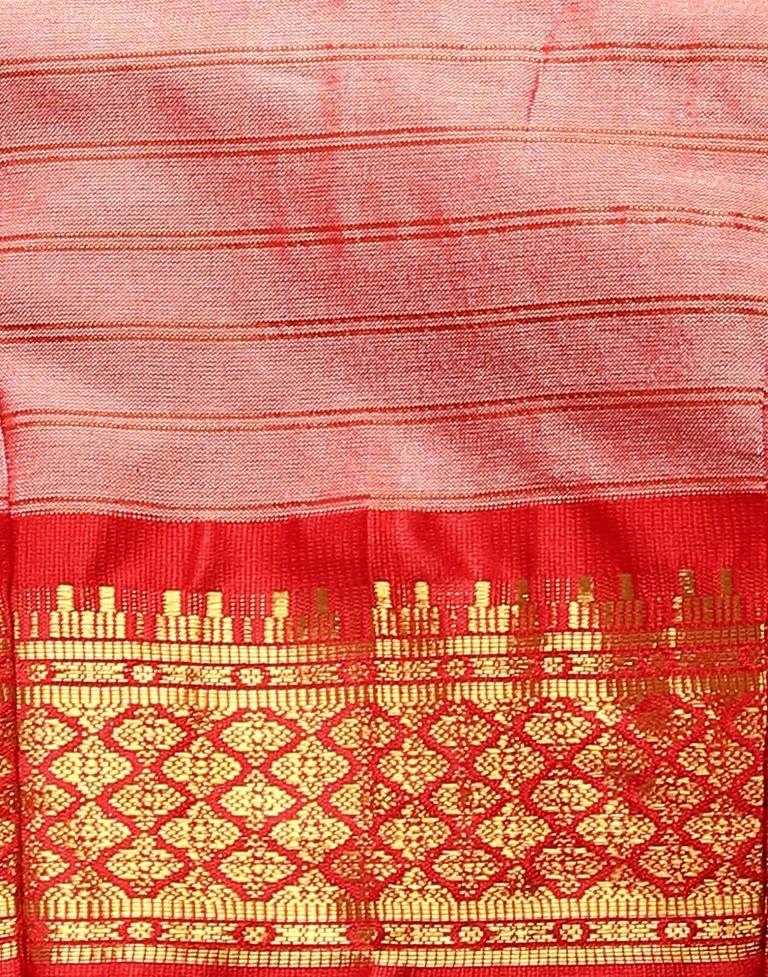 Off White Silk Saree