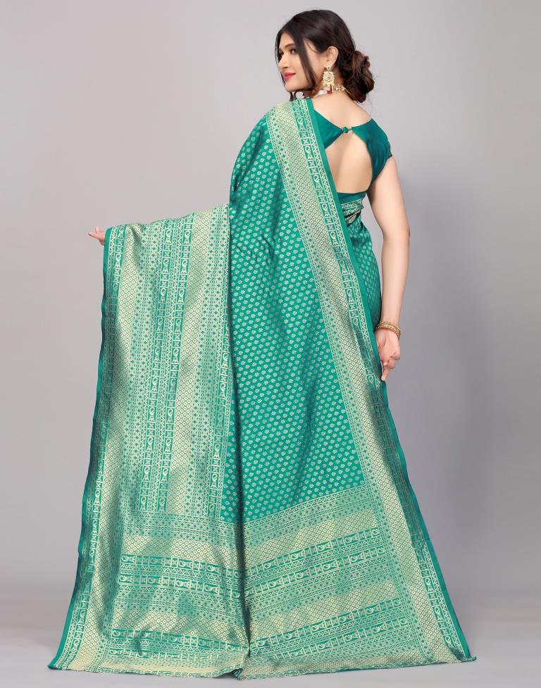 Green Kanjivaram Silk Saree