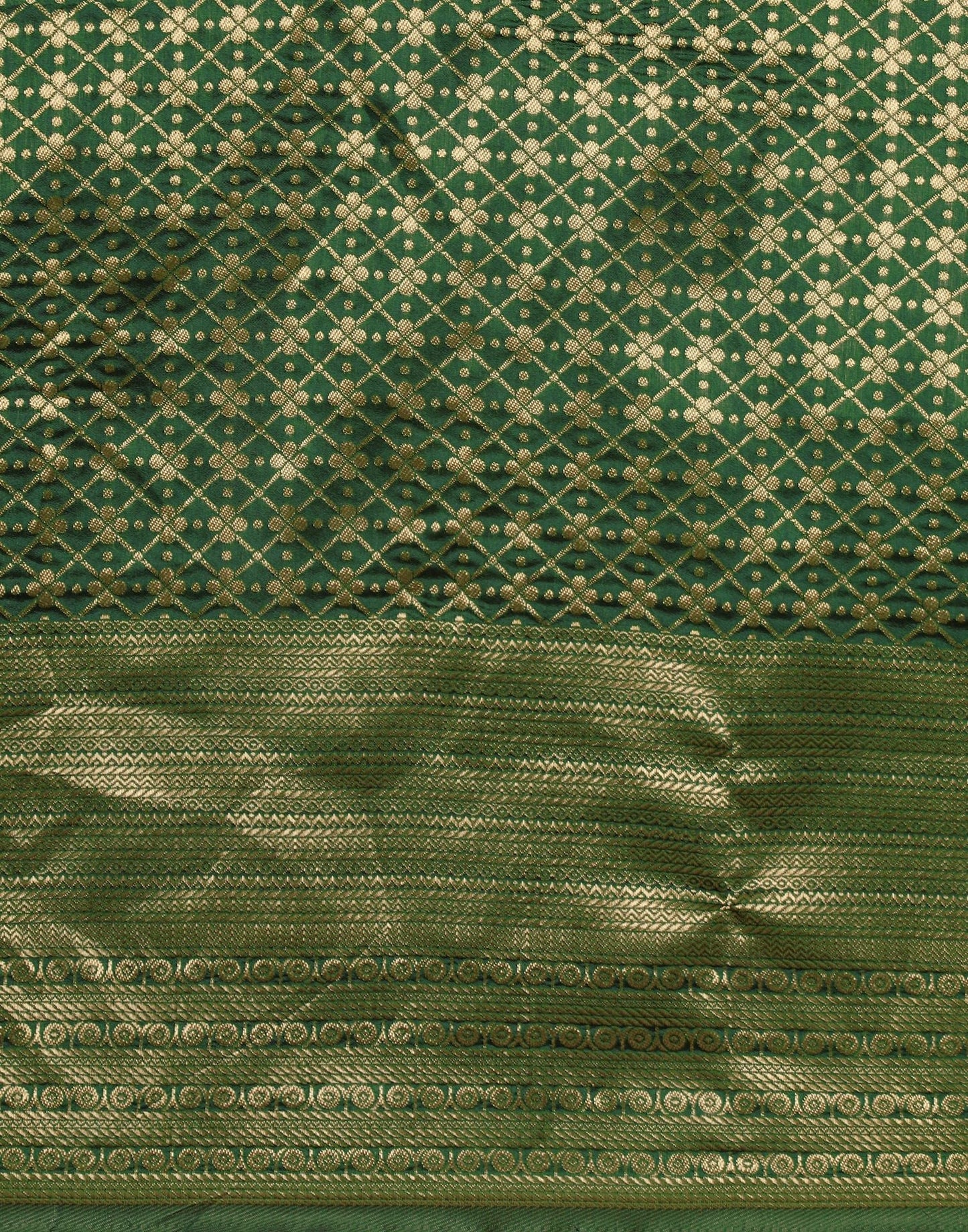 Green Banarasi Saree