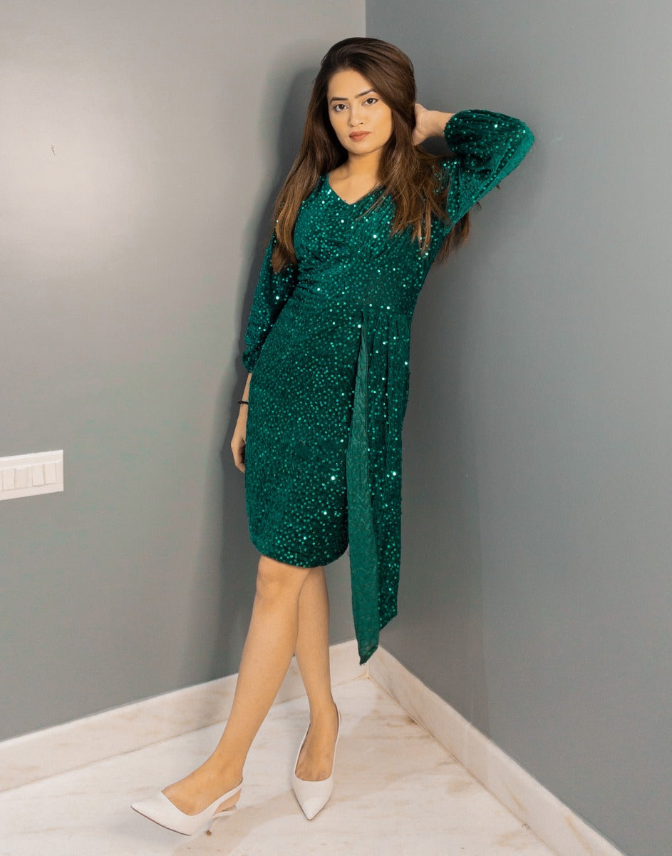 Green Layred Bodycon