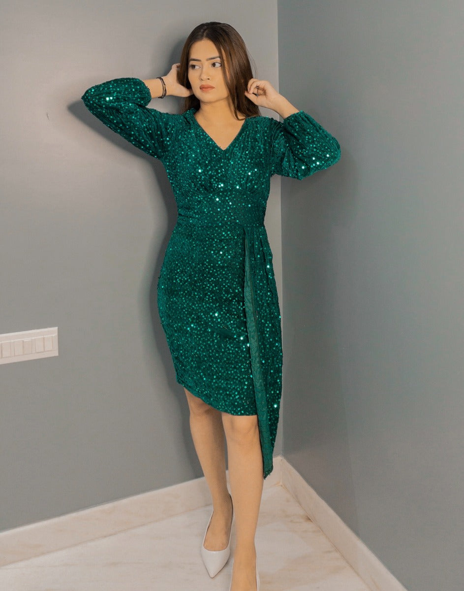 Green Layred Bodycon