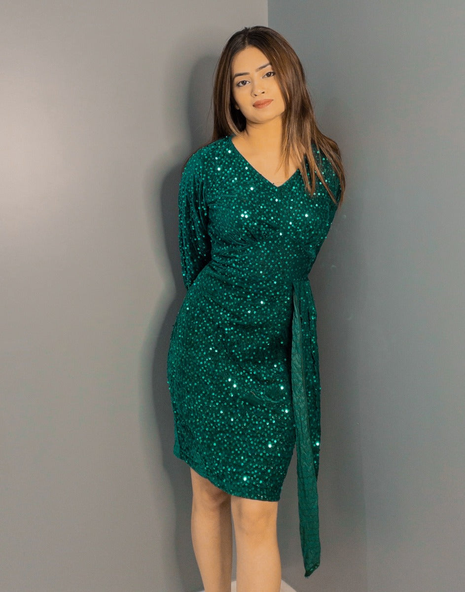 Green Layred Bodycon