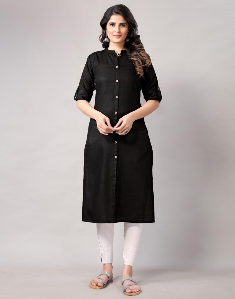 Black Dyed Kurti