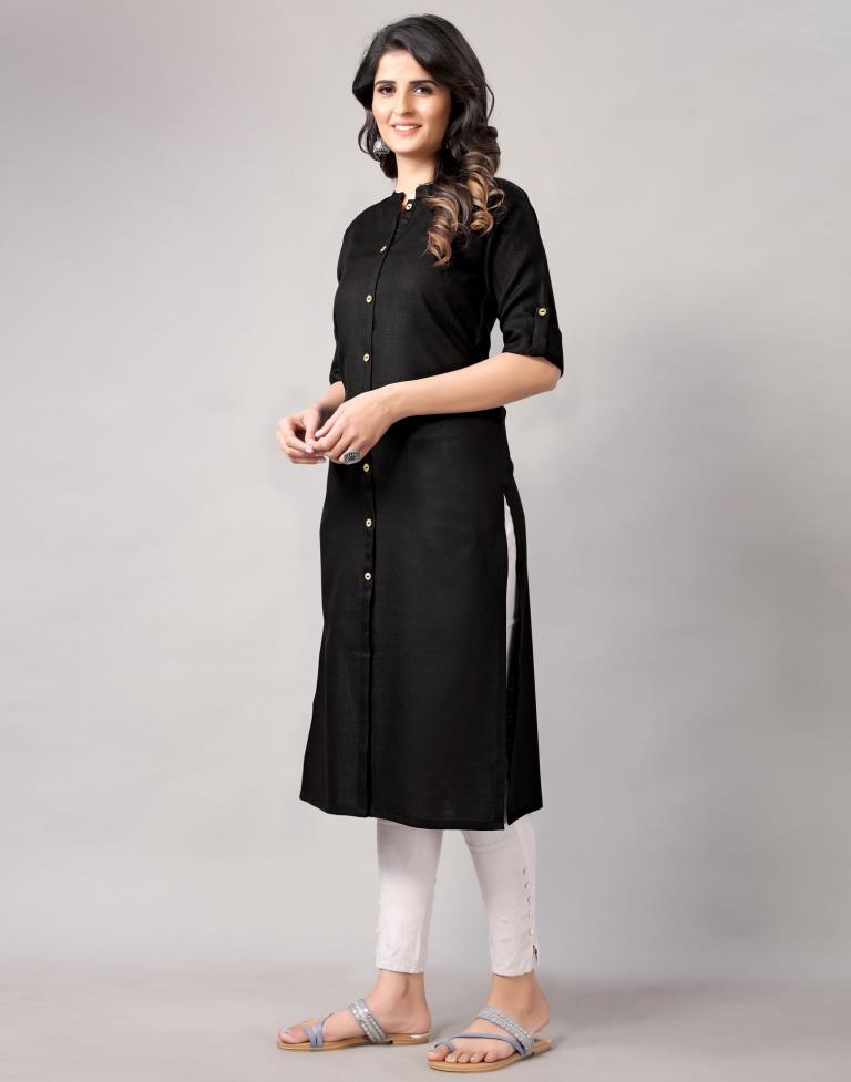 Black Dyed Kurti