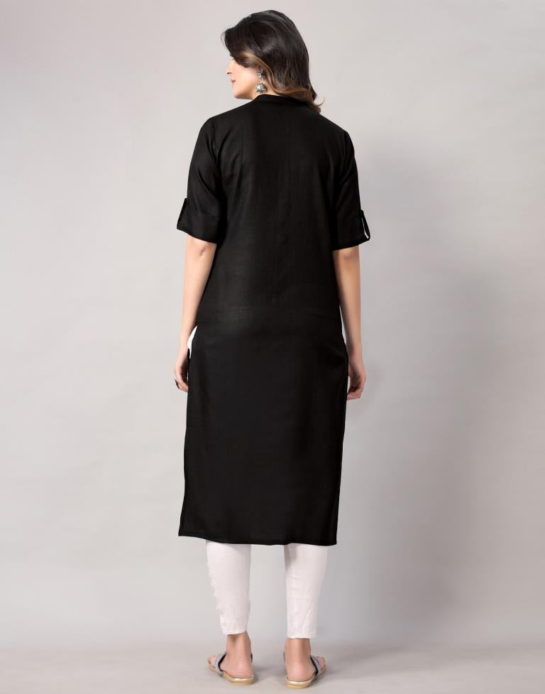 Black Dyed Kurti