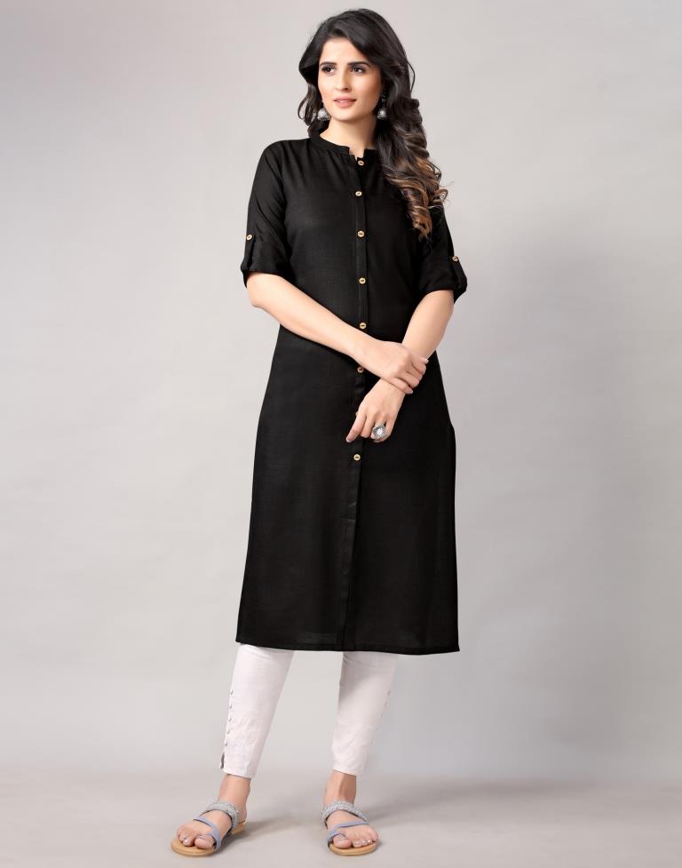 Black Dyed Kurti