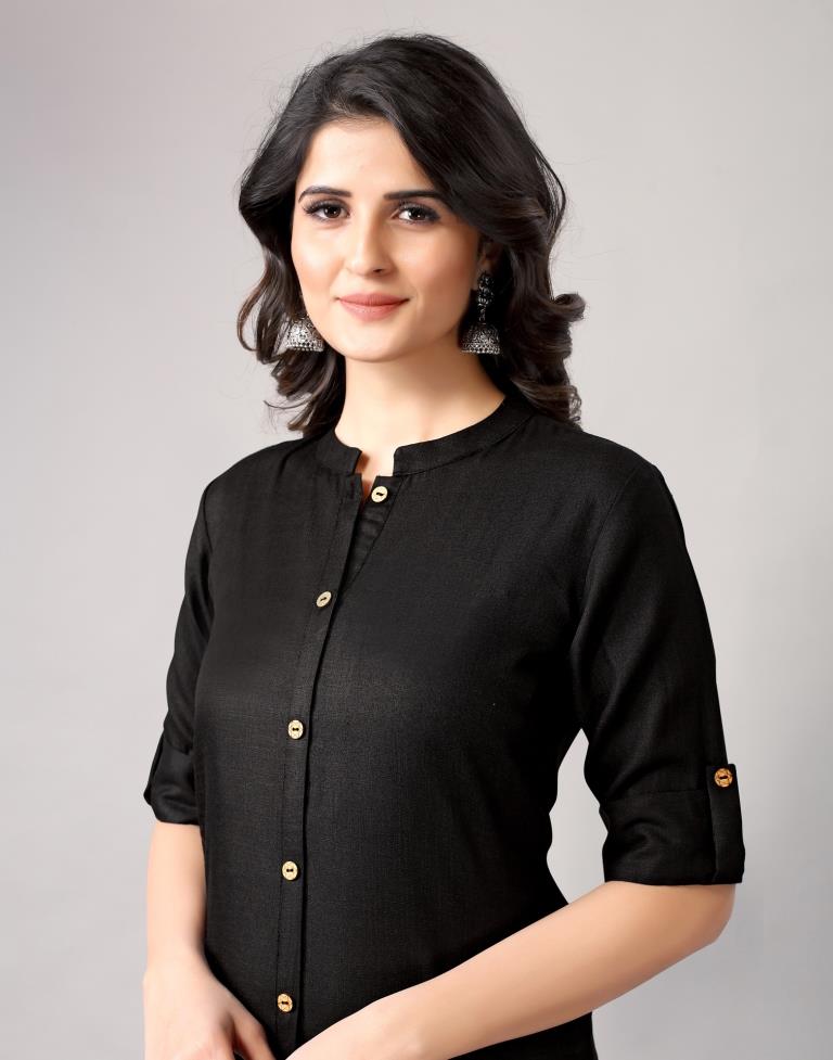 Black Dyed Kurti