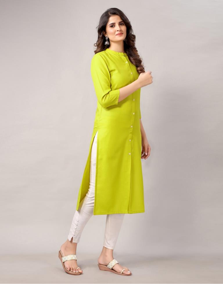 Green Dyed Kurti