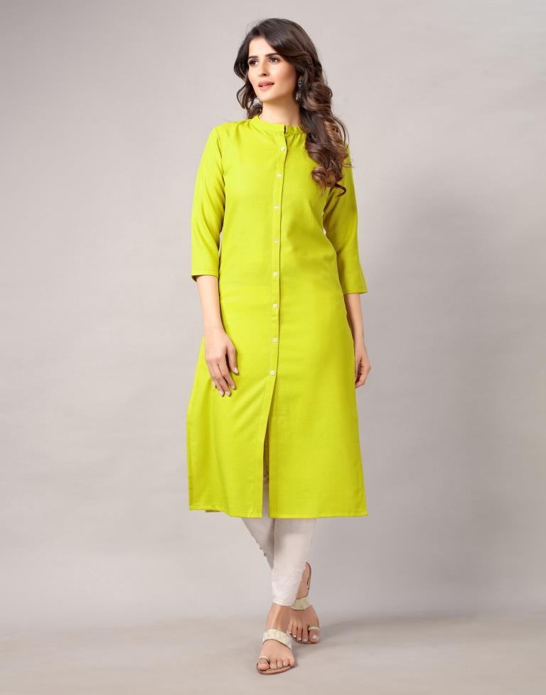 Green Dyed Kurti