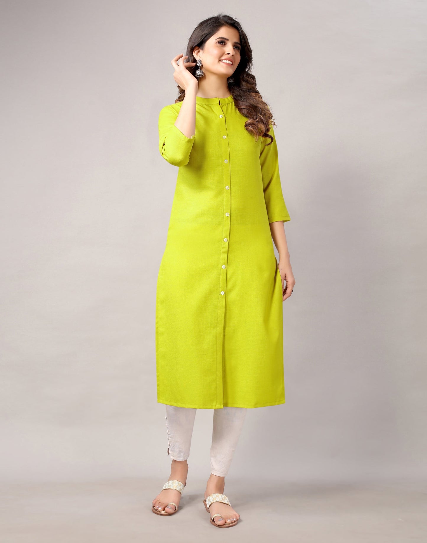 Green Dyed Kurti