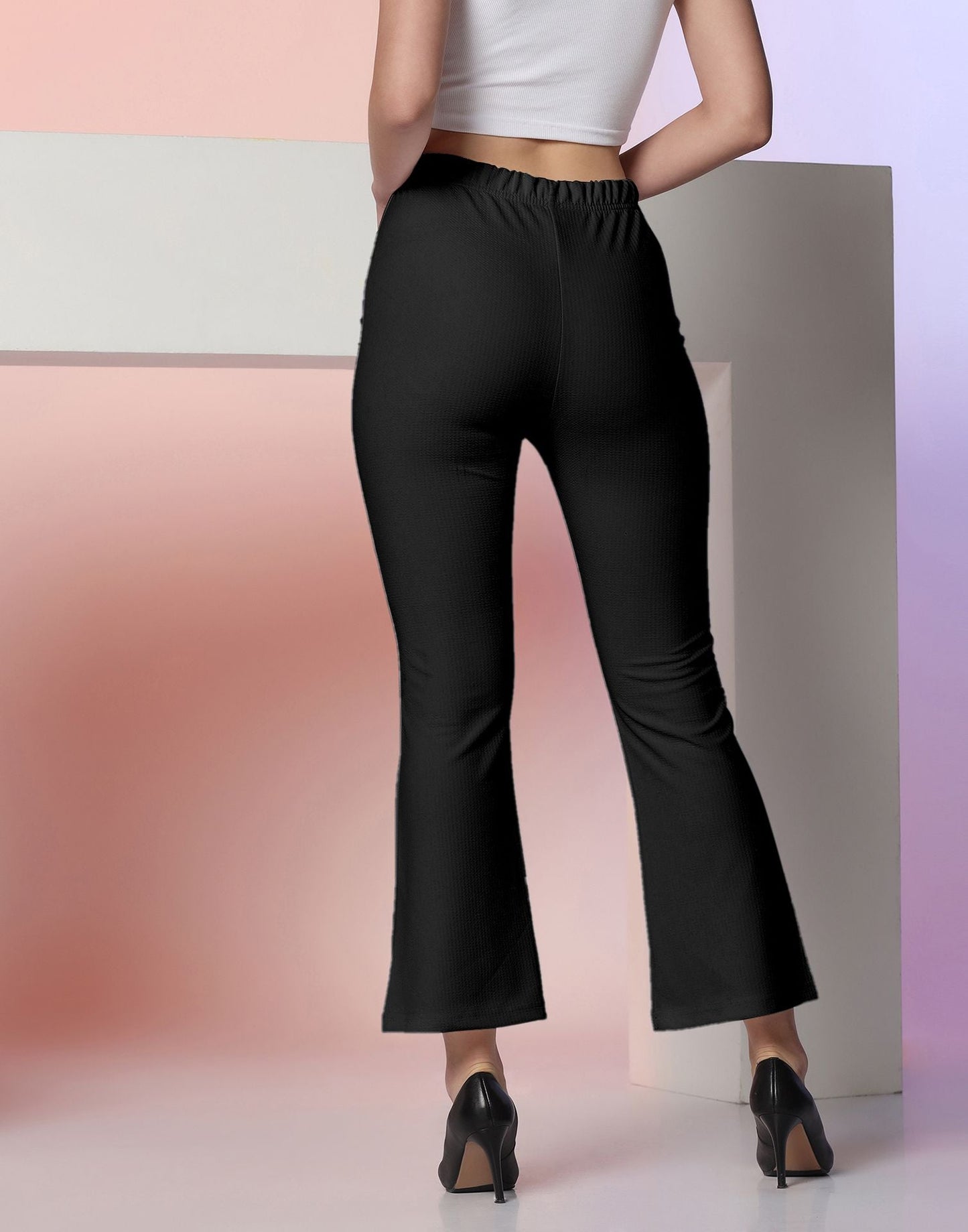 Black Knitted Pant