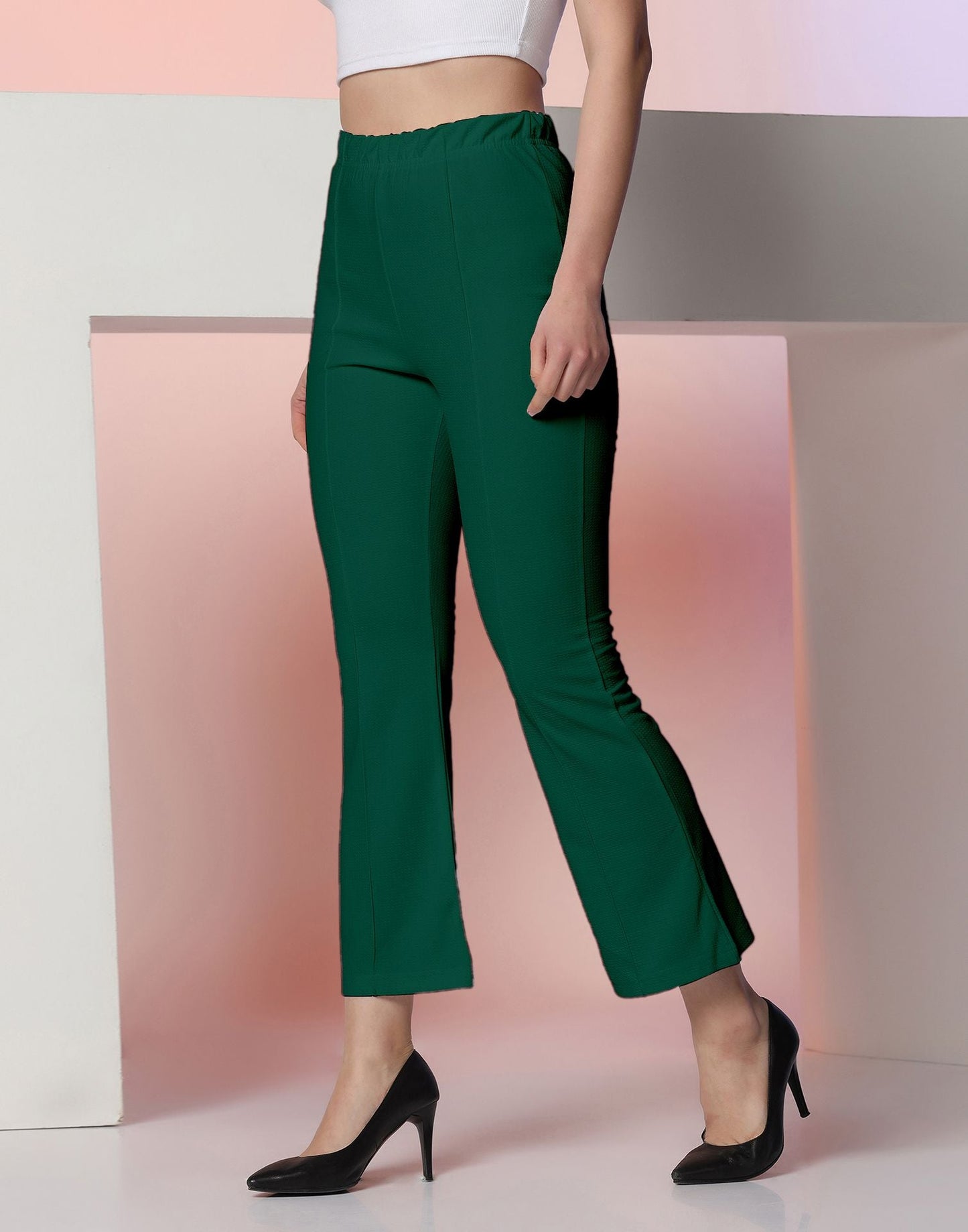 Green Knitted Pant