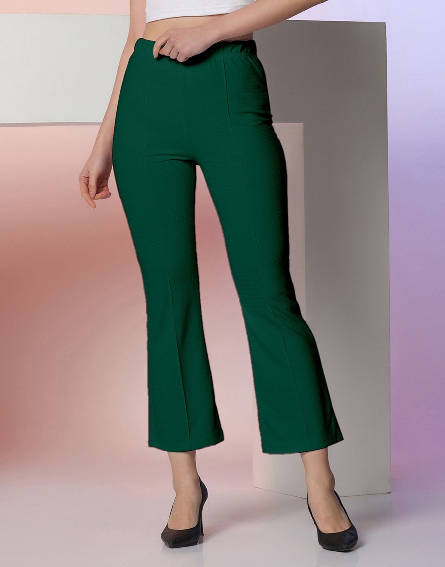 Green Knitted Pant