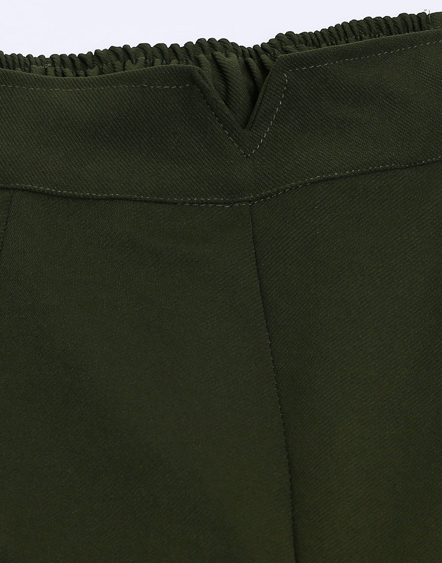 Green High Rise Trouser