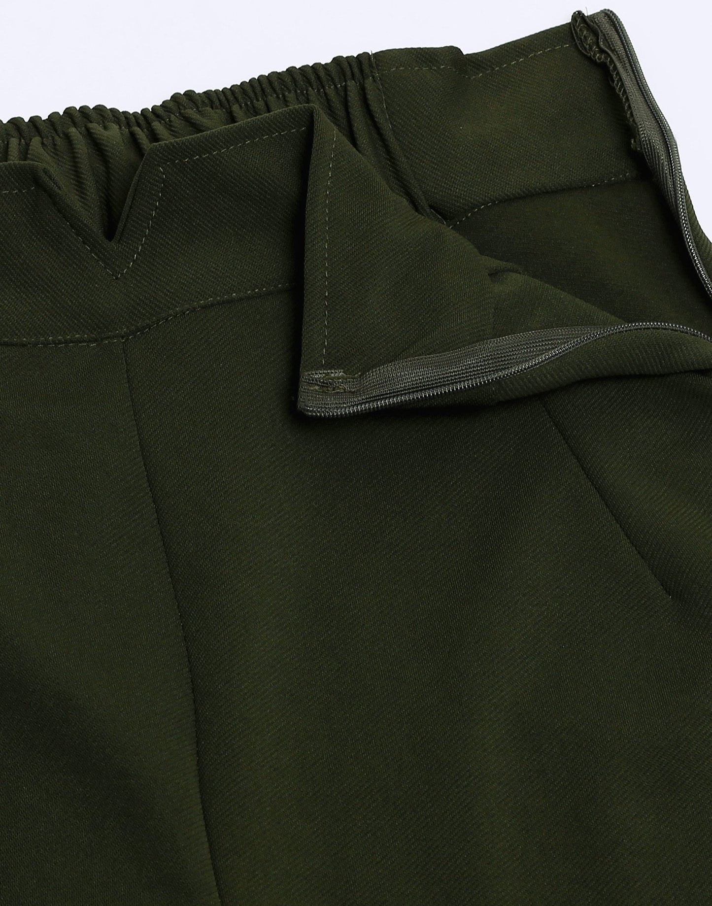 Green High Rise Trouser