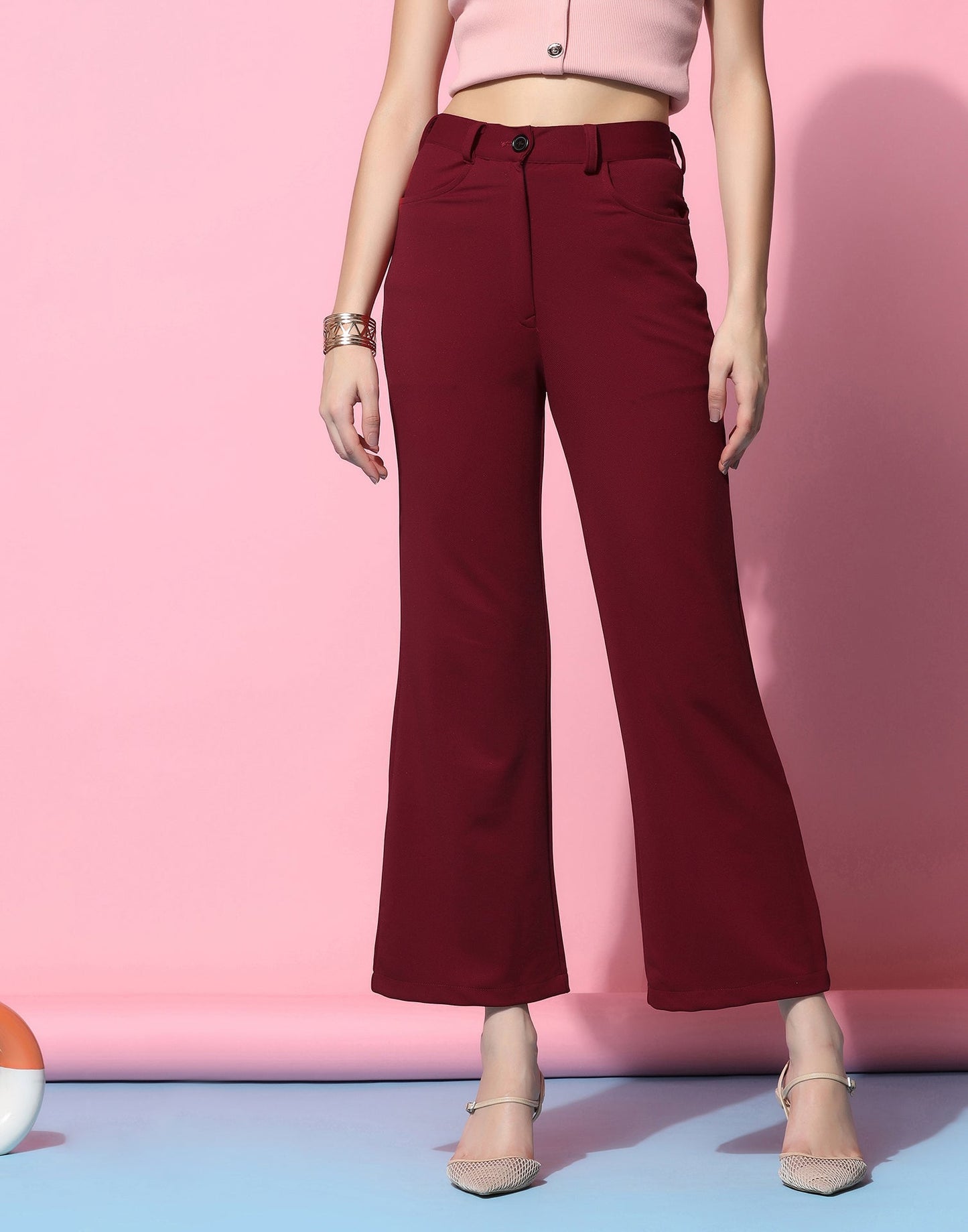 Maroon Trouser Pant