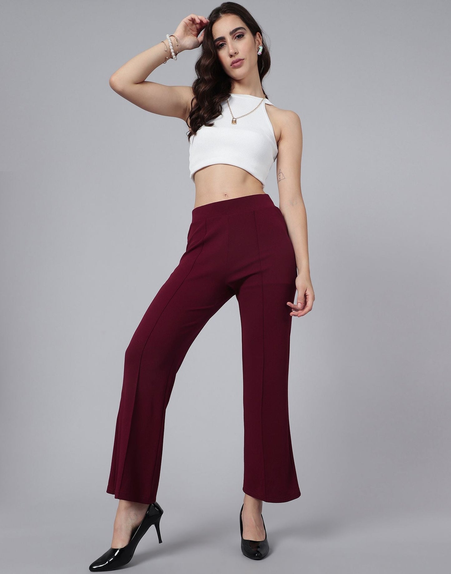 Maroon Trouser Pant