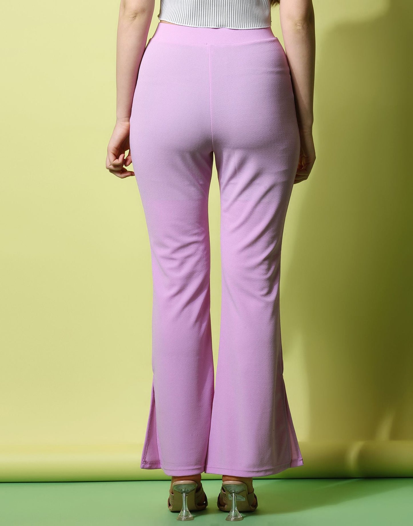 Lavender Flared Trouser