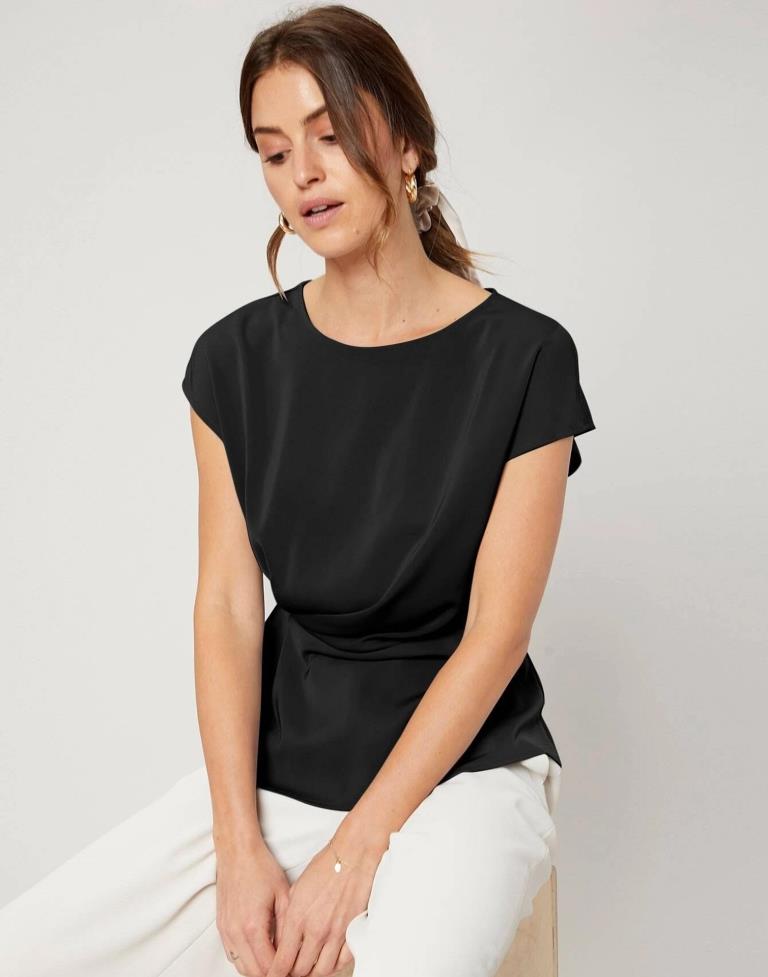 Black Plain Top