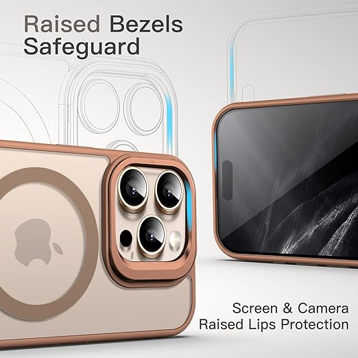 Mag Safe Polycarbonate Back Case for iPhone 16 Pro Max