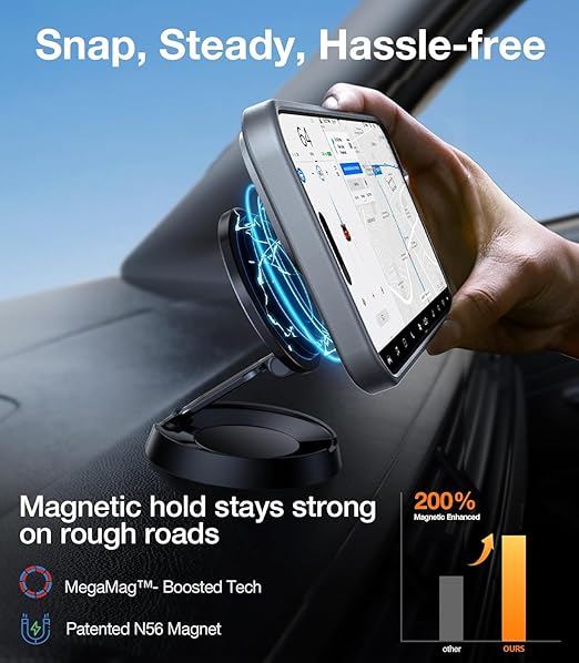 Magnetic Cover Compatible For iPhone 16 Pro Max Case