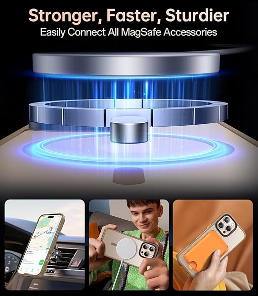 Magnetic Cover for iPhone 16 Pro Max Case