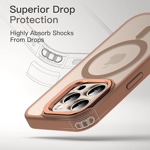 Mag Safe Polycarbonate Back Case for iPhone 16 Pro Max