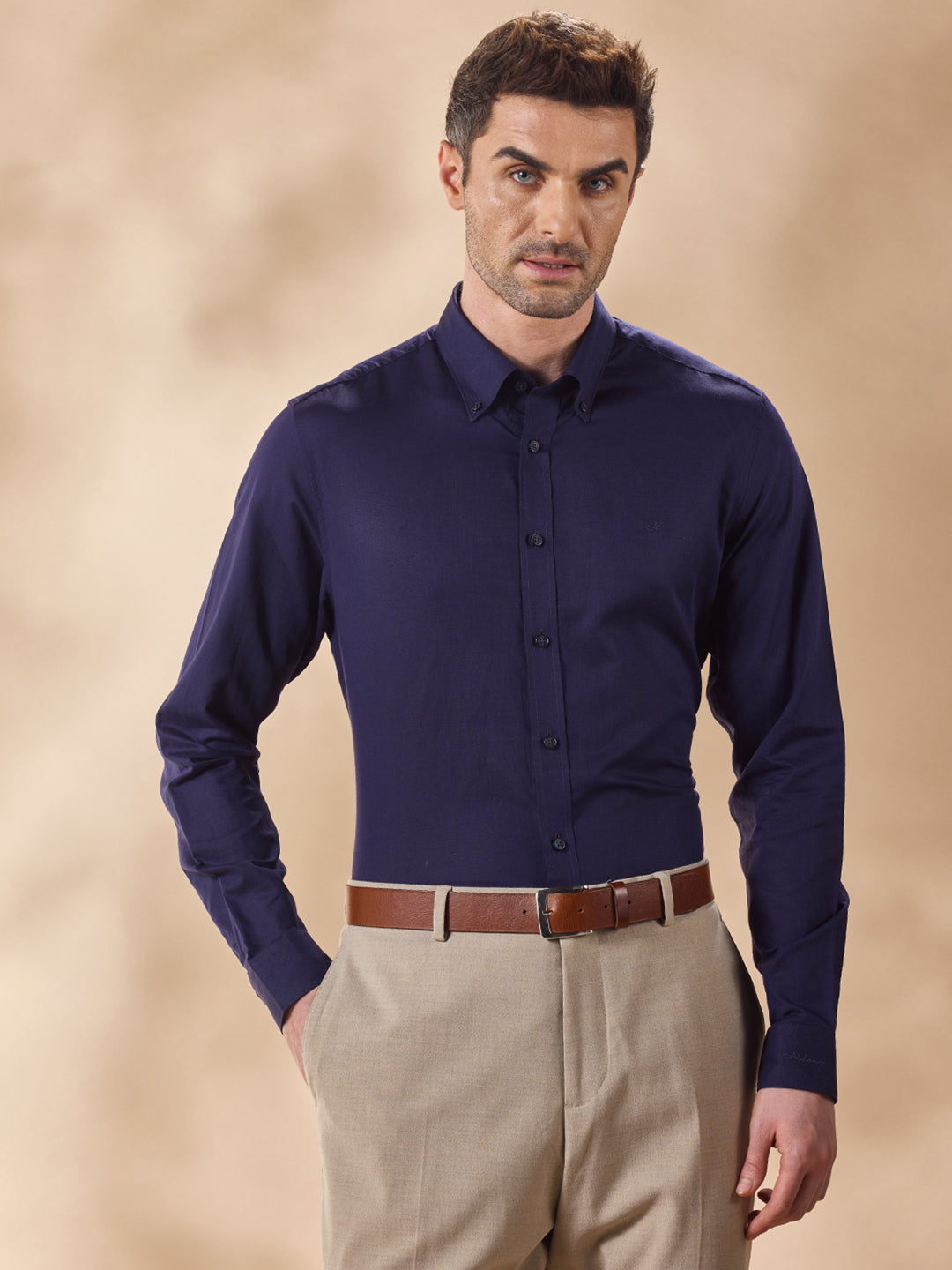 Aldeno Men Blue Casual Shirt (SYLE)