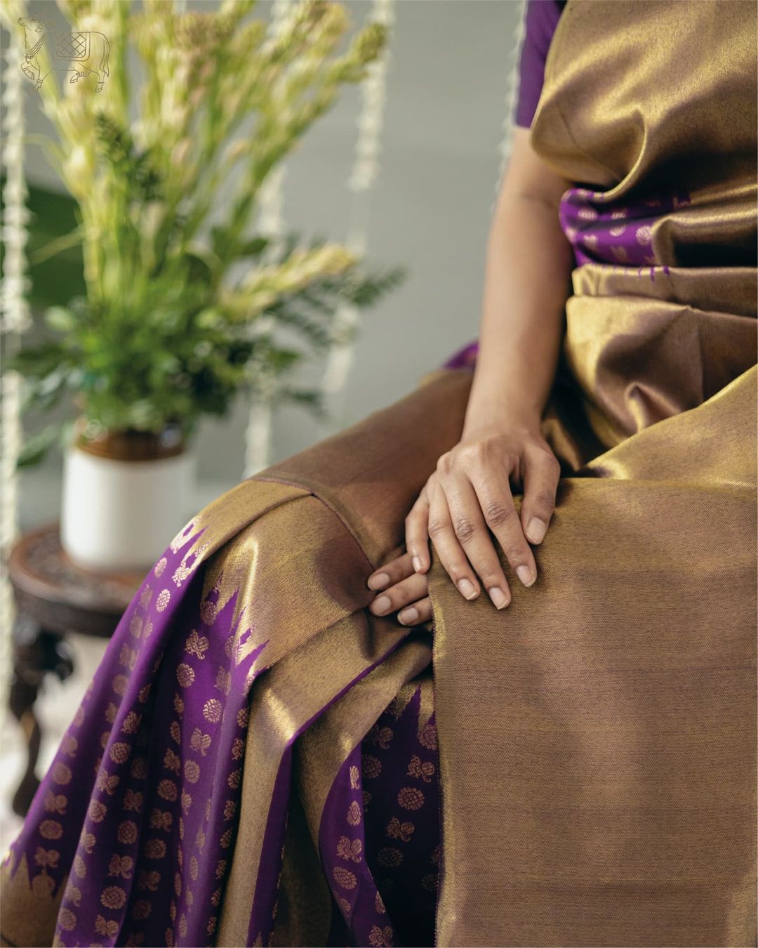 Fancifull Purple Soft Silk Saree With Arresting Blouse Piece