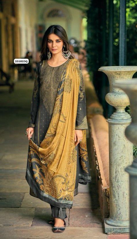 Beautiful Designer Pure Viscose Pashmina Salwar Suite