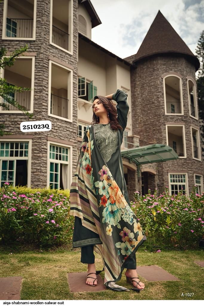 Beautiful Designer Pure Viscose Pashmina Salwar Suite