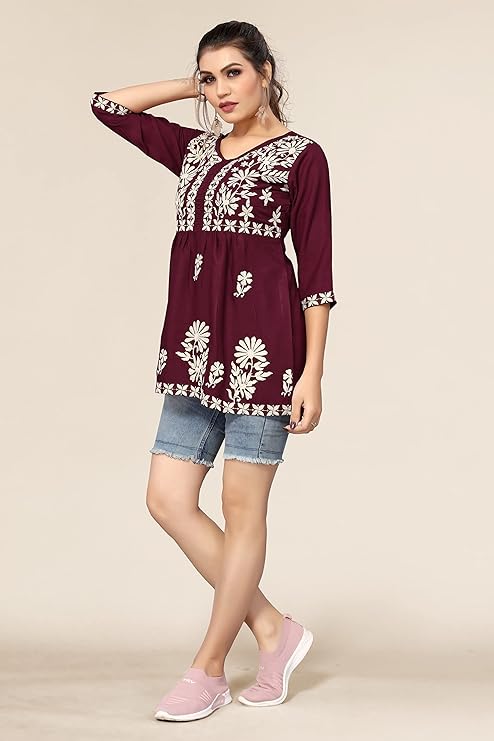 Beautiful Designer Kf Tunics Kurti Top