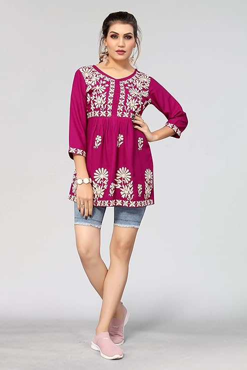 Beautiful Designer Kf Tunics Kurti Top