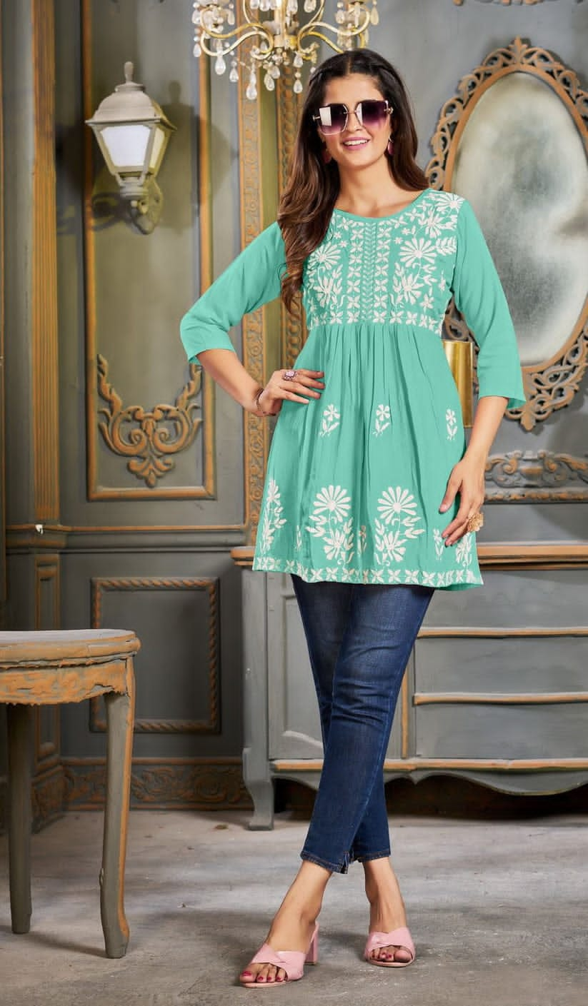 Beautiful Designer Kf Tunics Kurti Top