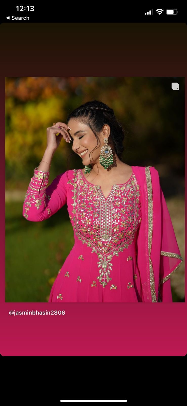 Beautiful Designer Pure Georgette Punjabi Patiala Suit