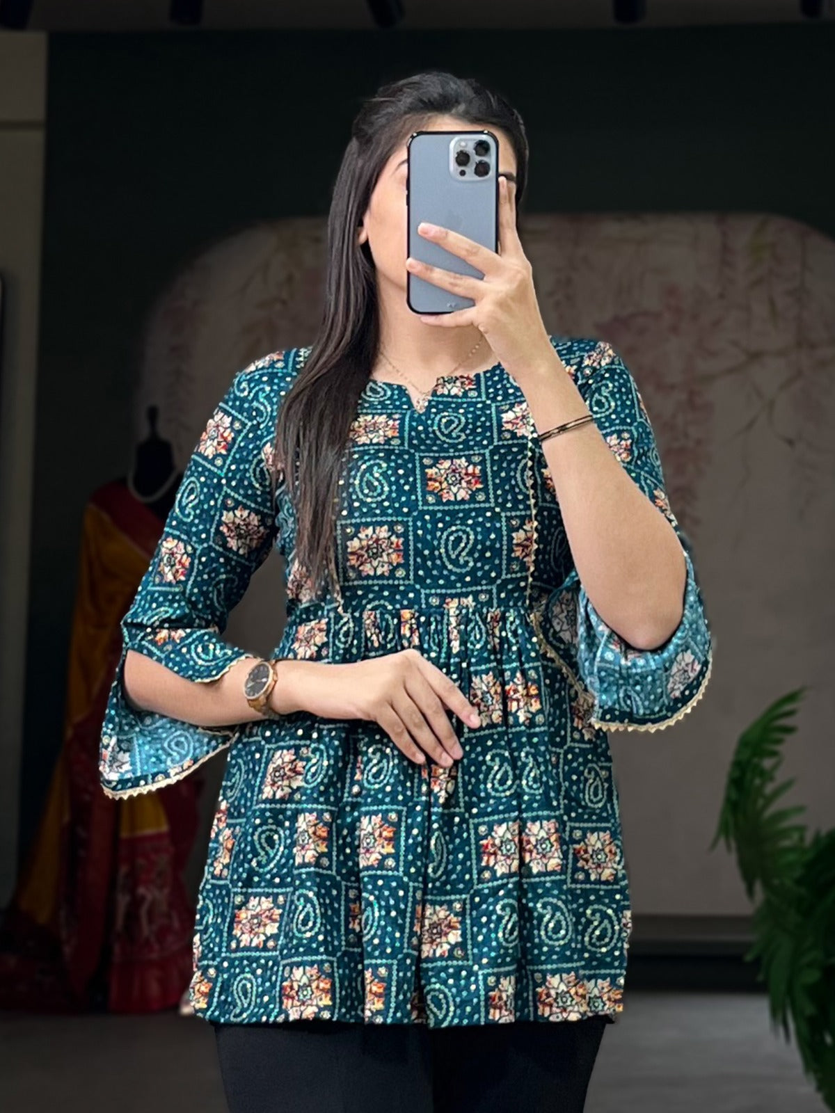 Beautiful Designer Cotton Tunics Ethnic Western Kurti Top