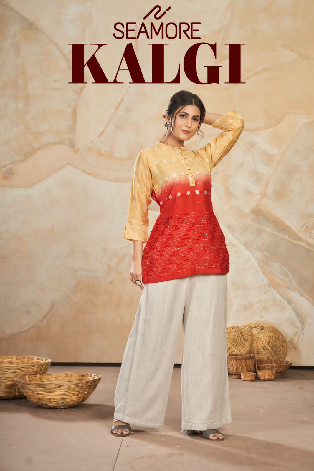 Beautiful Designer Party Wear Punjabi Style Reyon Kurti