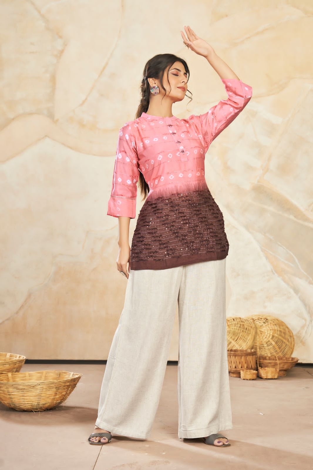 Beautiful Designer Party Wear Punjabi Style Reyon Kurti