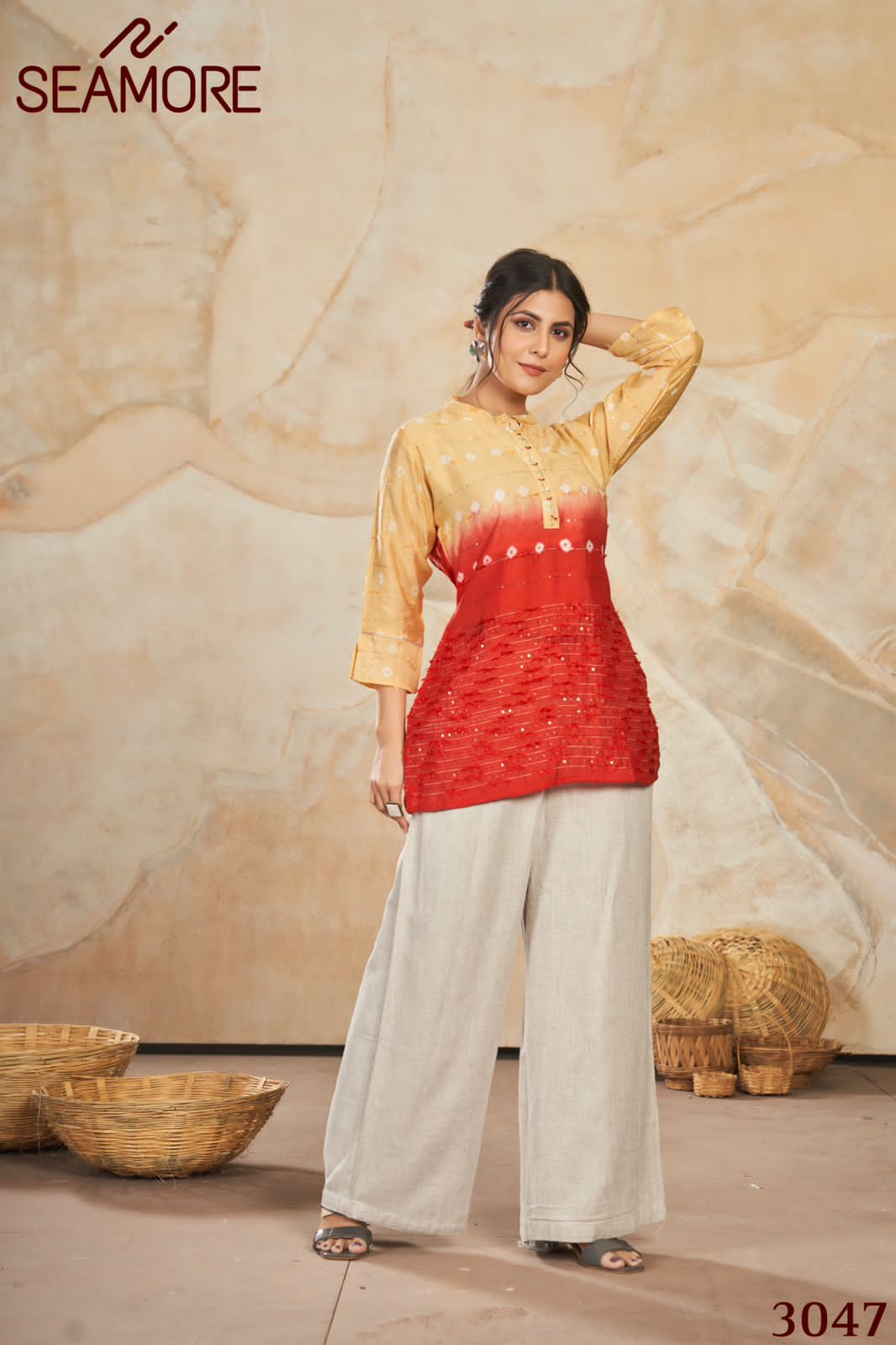 Beautiful Designer Party Wear Punjabi Style Reyon Kurti