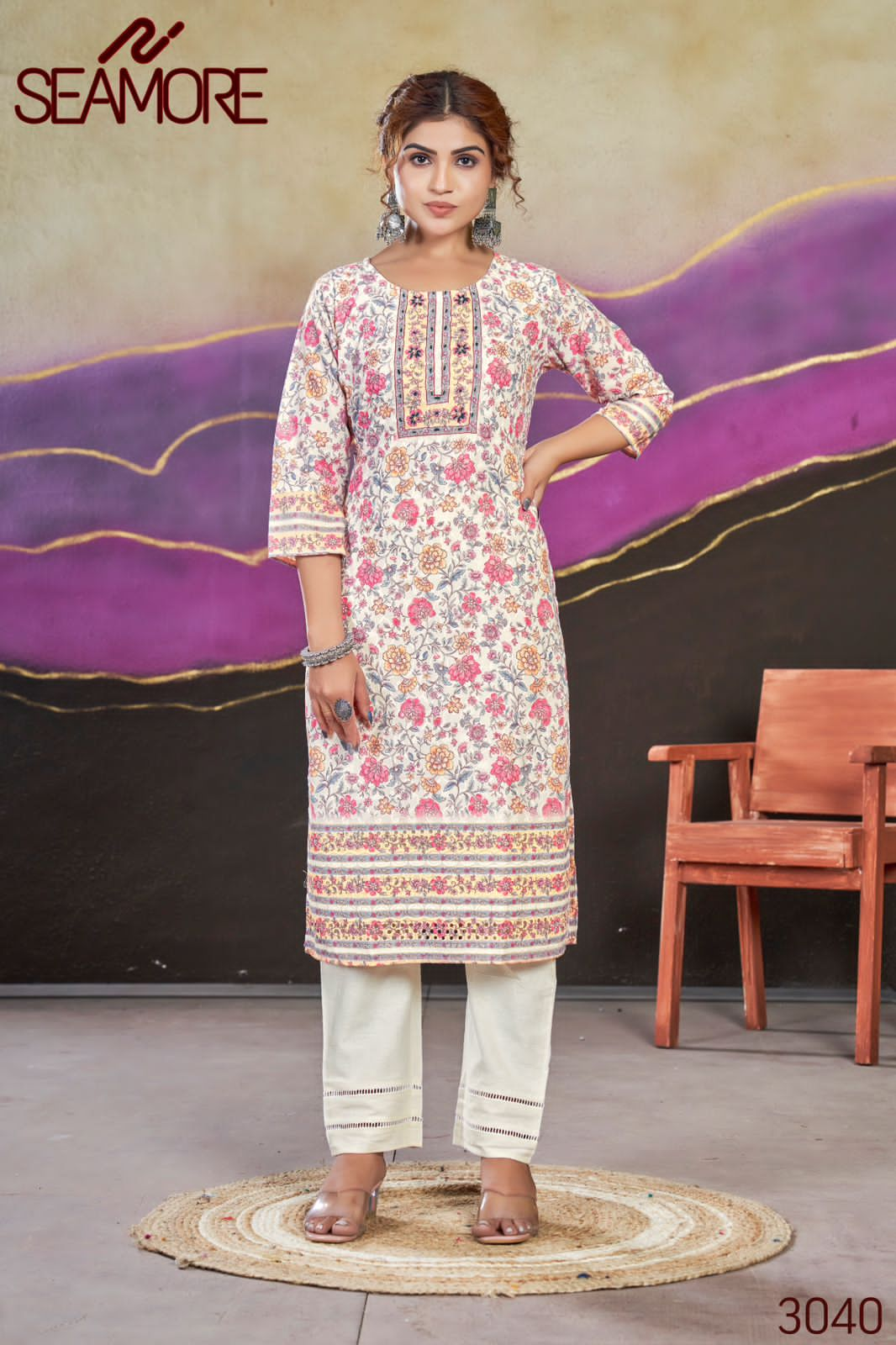 Beautiful Designer Party Wear Summer Special Poly Cotton Kurti