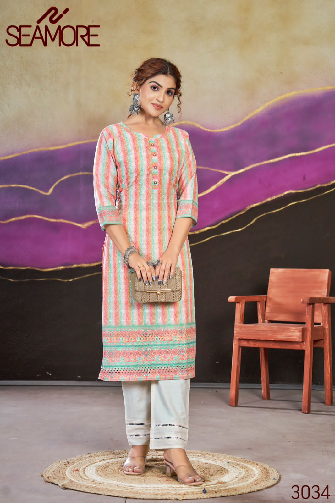 Beautiful Designer Party Wear Summer Special Poly Cotton Kurti