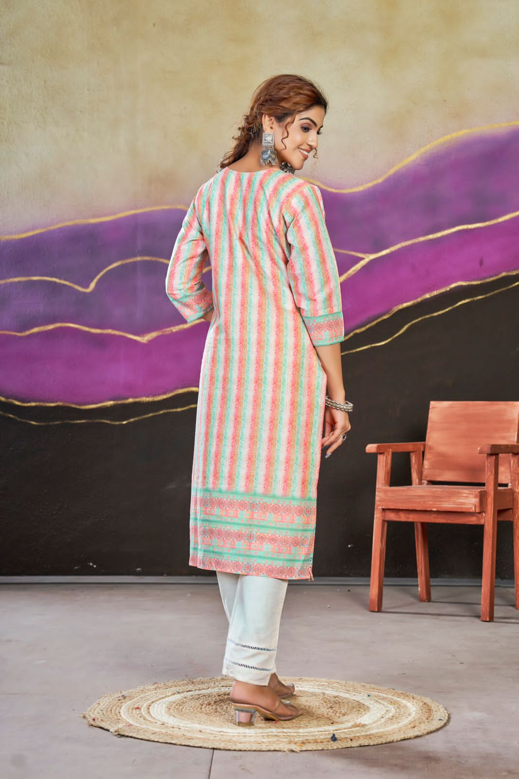 Beautiful Designer Party Wear Summer Special Poly Cotton Kurti