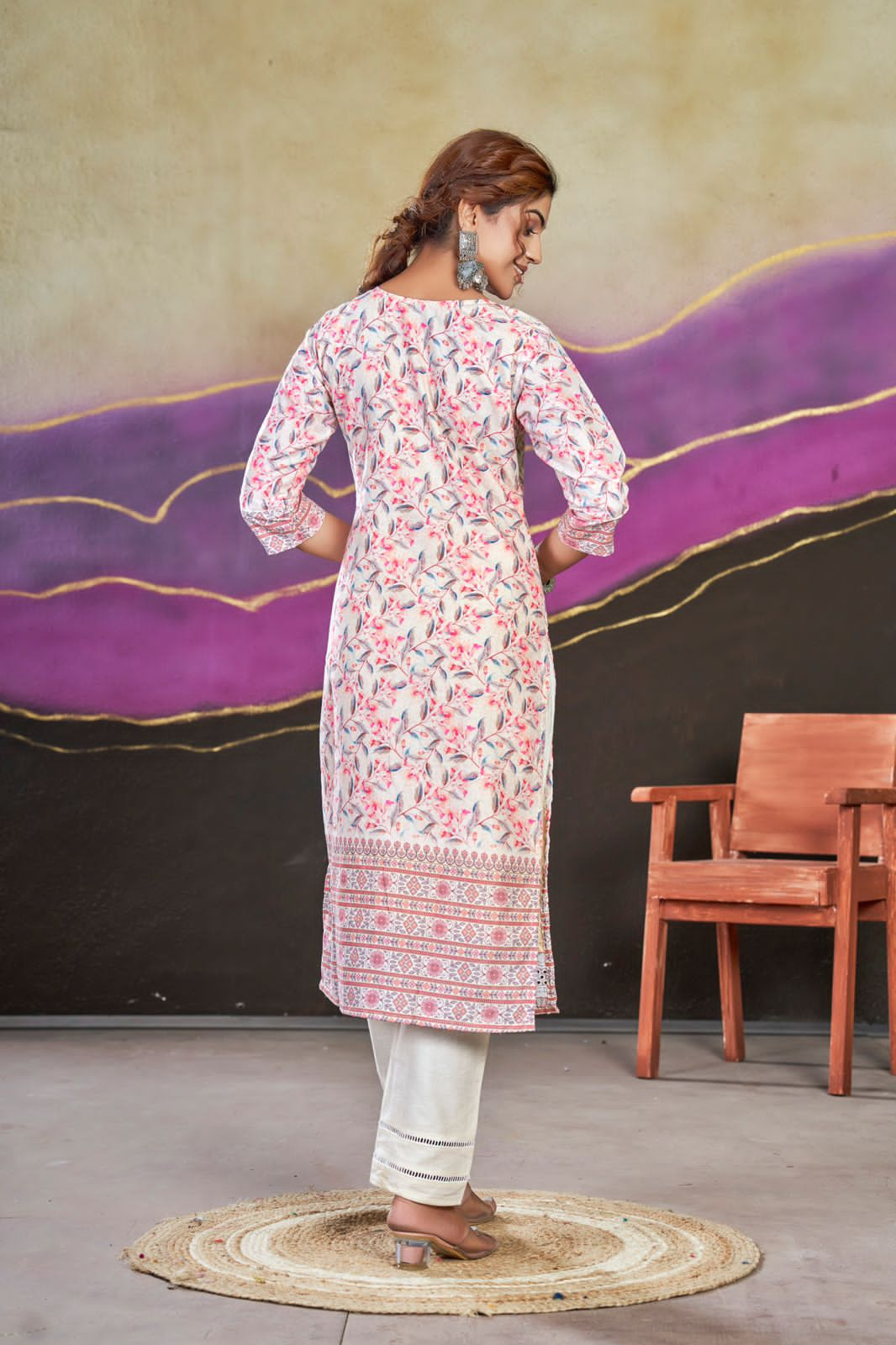 Beautiful Designer Party Wear Summer Special Poly Cotton Kurti