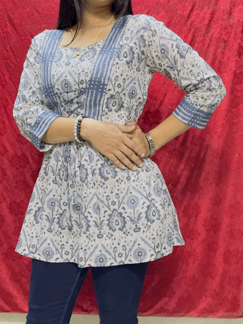 Beautiful Designer Summer Special Pure Cotton Kurti Top