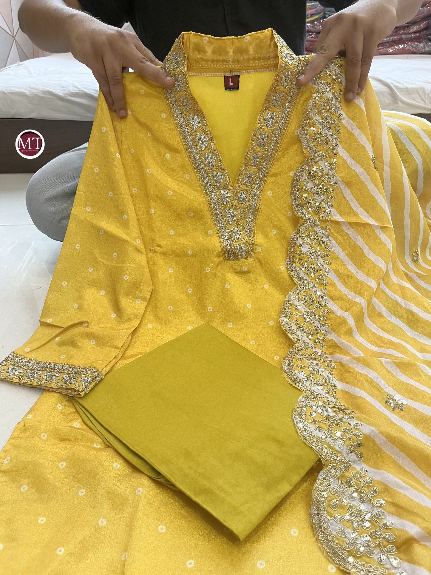 Beautiful Designer Summer Special Heavy Chinon Salwar Suit