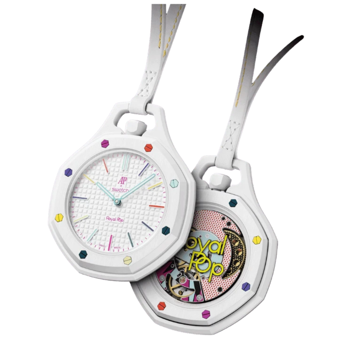 Swatch X Audemars Piguet Ap - Royal Pop “Huit Blanc” (G00)
